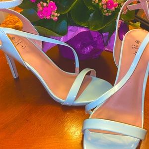 🌿Call It Spring - Vegan Pastel High Heels NWT